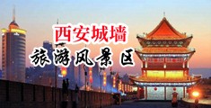 直插美妇中国陕西-西安城墙旅游风景区